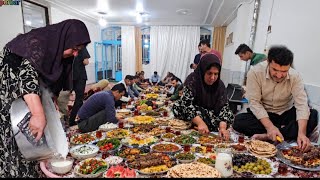 Family Gathering & Wedding Preparations | A Delicious Dinner with Farideh Khanom ❤️🍲