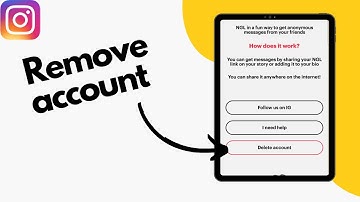 How to remove account from NGL | Delete account from NGL