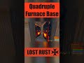 *NEW* Quadruple Furnace Base Design Rust #shorts #youtubeshorts #rust