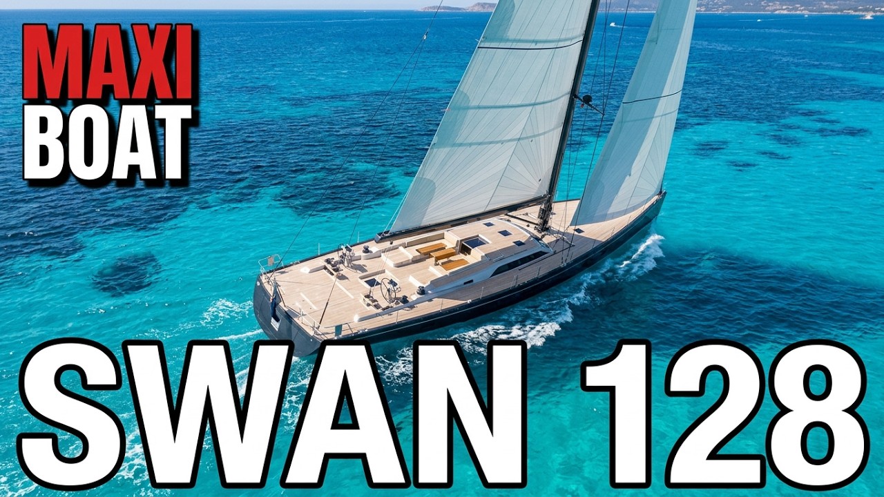 ⁣SWAN 128 : LE YACHT QUI FAIT TOURNER LES TÊTES !