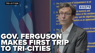 Governor Ferguson makes first official visit to Tri-Cities; signs 11 new bills into law