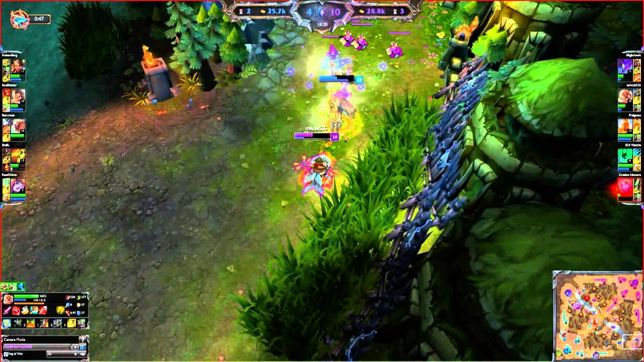 corki vs graves outplay