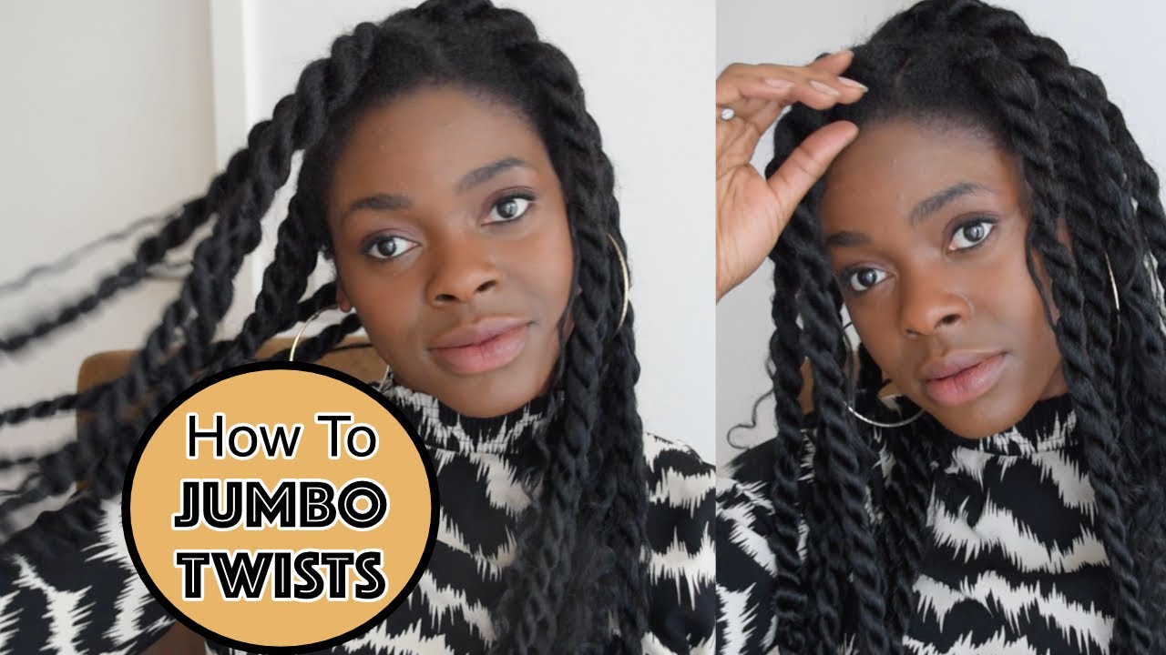 JUMBO TWISTS selber flechten für Anfänger | All about Braids