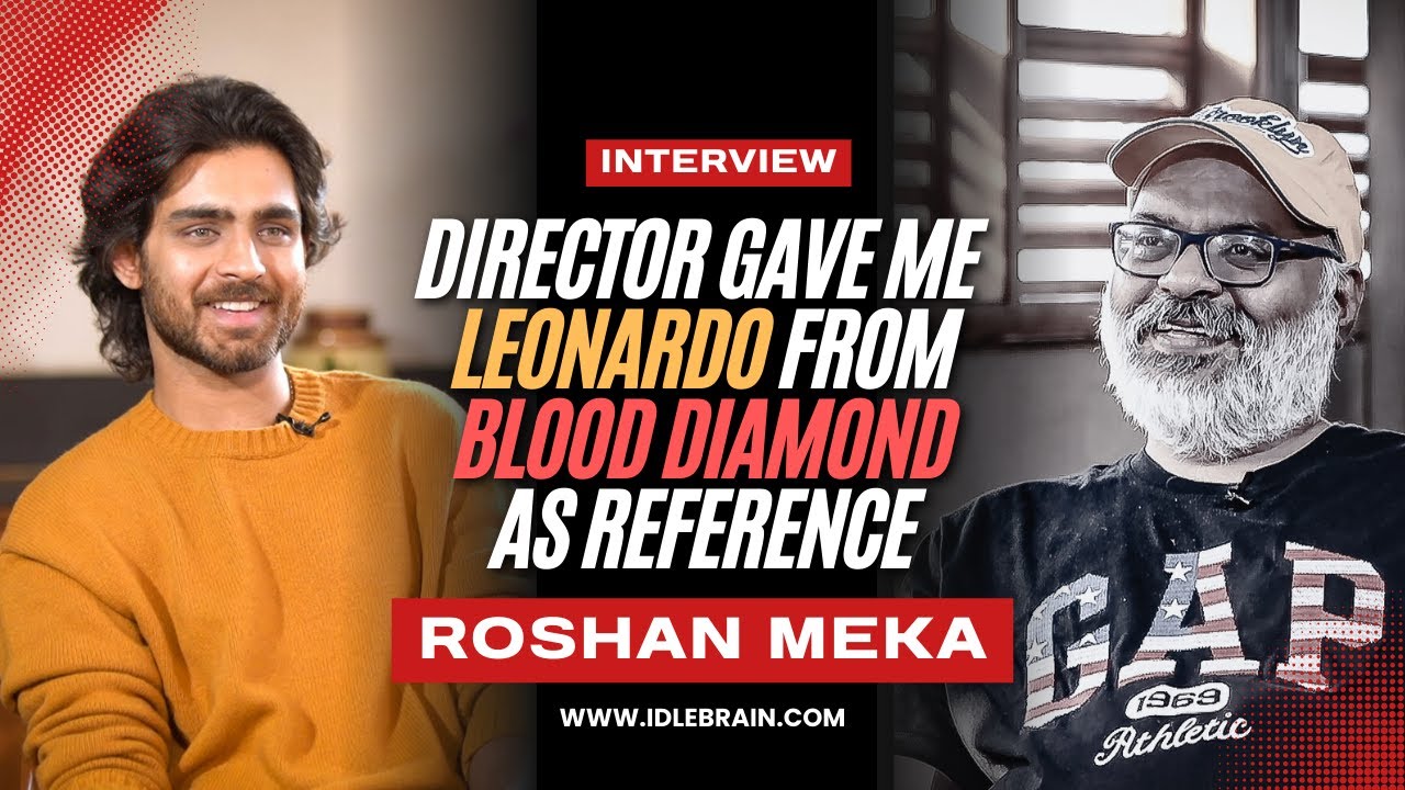 Director gave me Leonardo from Blood Diamond as reference | Roshan Meka Champion interview | Jeevi