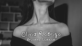 Olivia Rodrigo - Drivers License Slowed Reverb