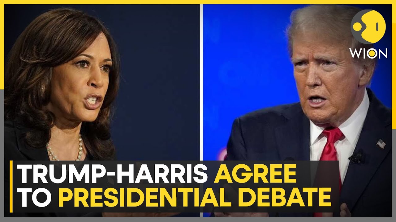 US elections 2024: Donald Trump and Kamala Harris say they've agreed to ...