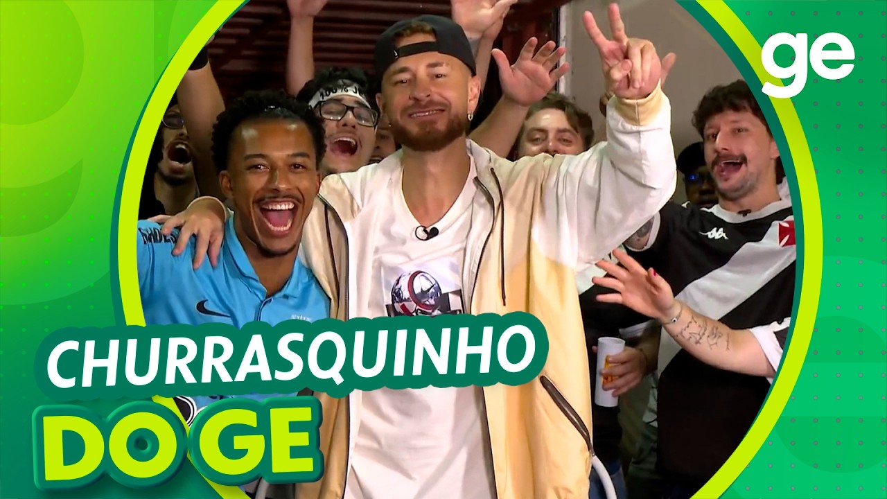 CHURRASQUINHO DO GE! SANTOS VENCE A PRIMEIRA NO BRASILEIRÃO CONTRA O VASCO |GLOBO ESPORTE | ge.globo