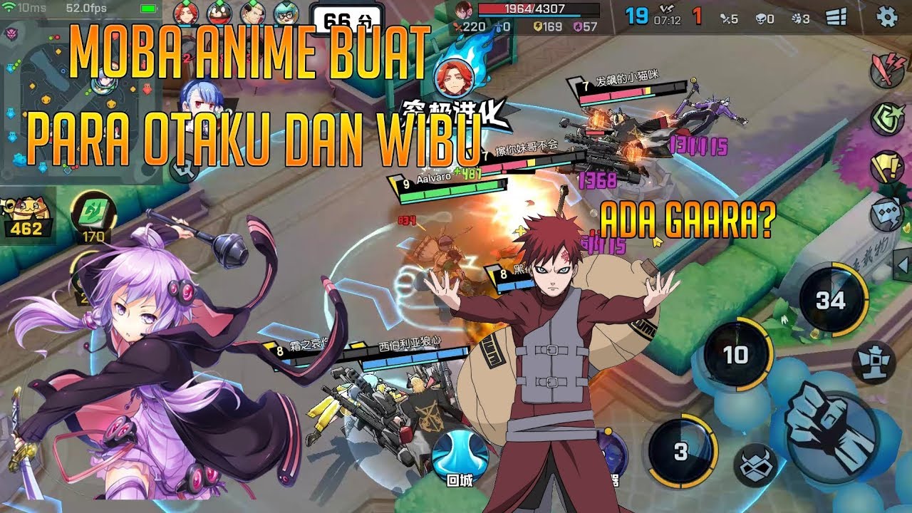 Moba Anime Baru Buat Para Otaku Wibu Inhuman Academy Android
