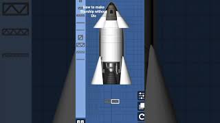 starship without dlc like and subs #marsspaceflightsimulator #spaceflightsimulator #space #game