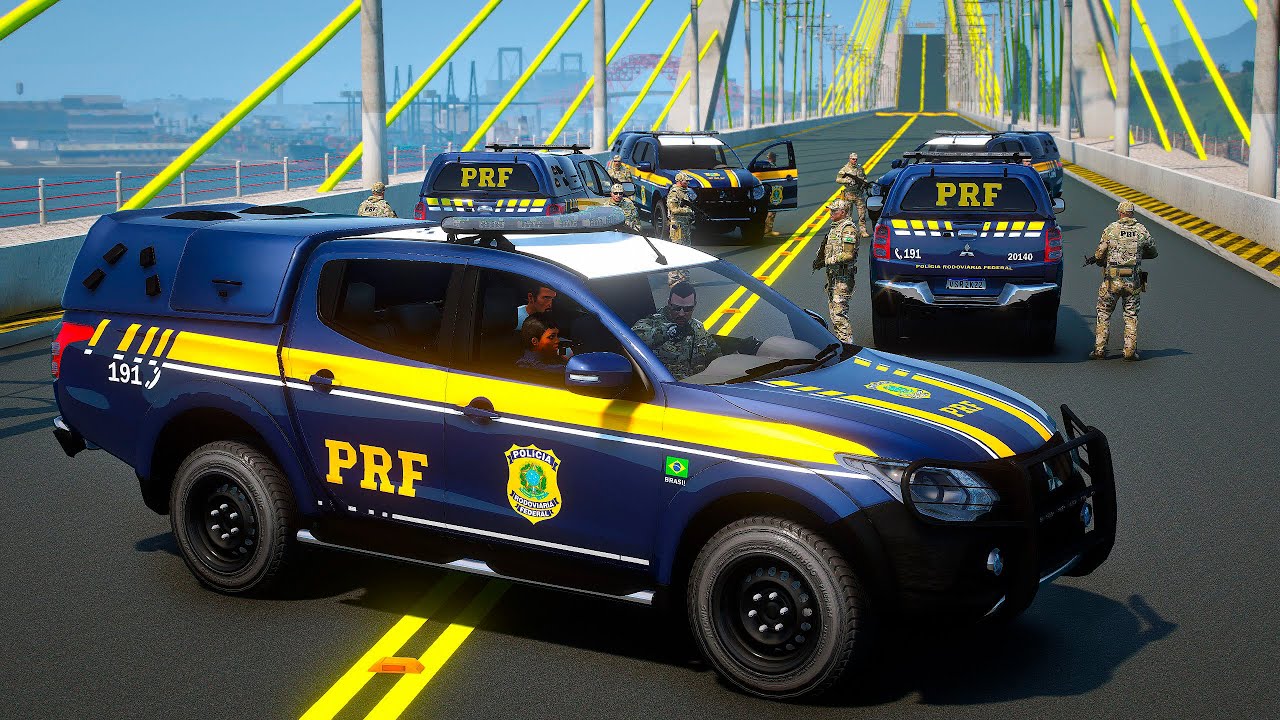 PRF CONTRA O CRIME ABORDAGEM PADRÃO | GTA 5 POLICIAL