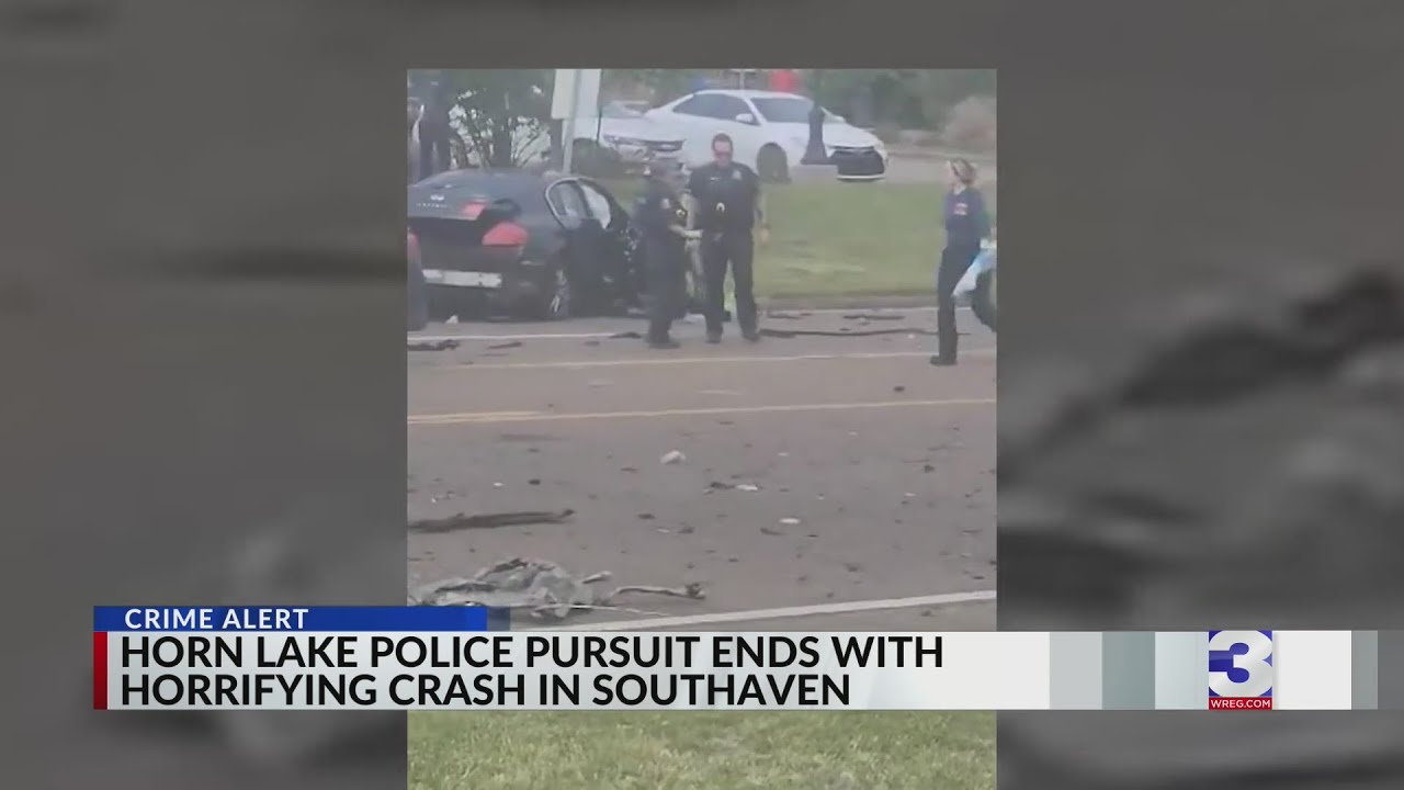 Video shows damage after police pursuit, fatal crash in Southaven YouTube