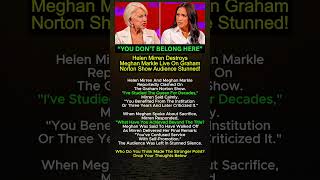 Helen Mirren Finally Responds to Meghan Markle LIVE on TV