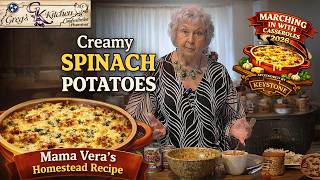 Mama Vera’s Creamy  Au Gratin Potatoes | Old-Fashioned Casserole