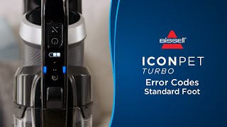 Troubleshooting Error Codes | ICONPET® TURBO Cordless Stick Vacuum