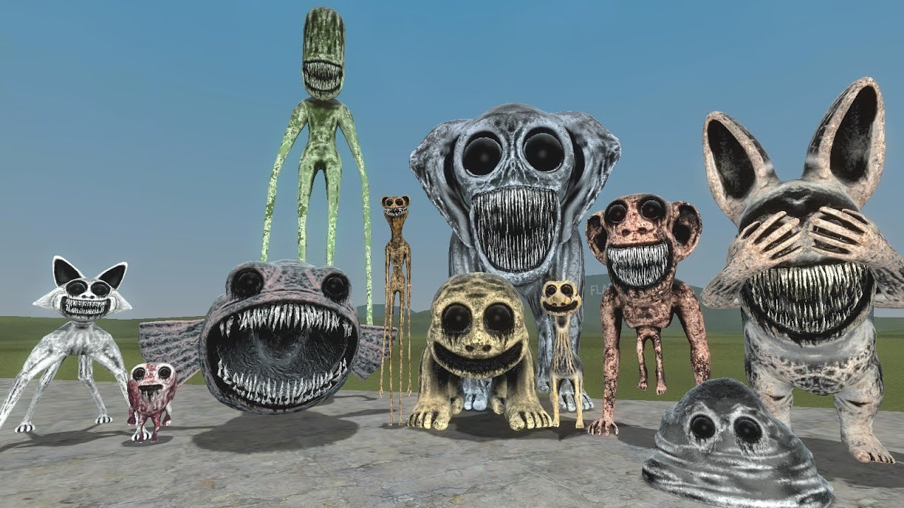 ZOONOMALY CANAVARLARI PEŞİMDE GARRY'S MOD