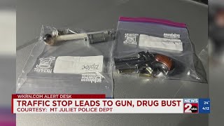 Traffic stop leads to gun, drug bust in Mt. Juliet