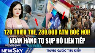 154 Máy ATM Bị Xoá Sổ Mỗi Ngày! Hệ Thống Tài Chính Trung Quốc Khủng Hoảng Toàn Diện