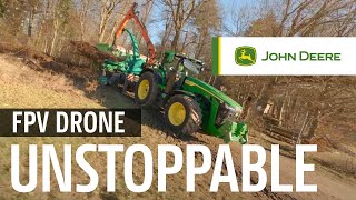 FPV Drone @ John Deere: 8 Series - UNSTOPPABLE POWER