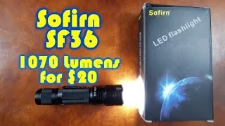 Sofirn SF36 Review - A new great Light!