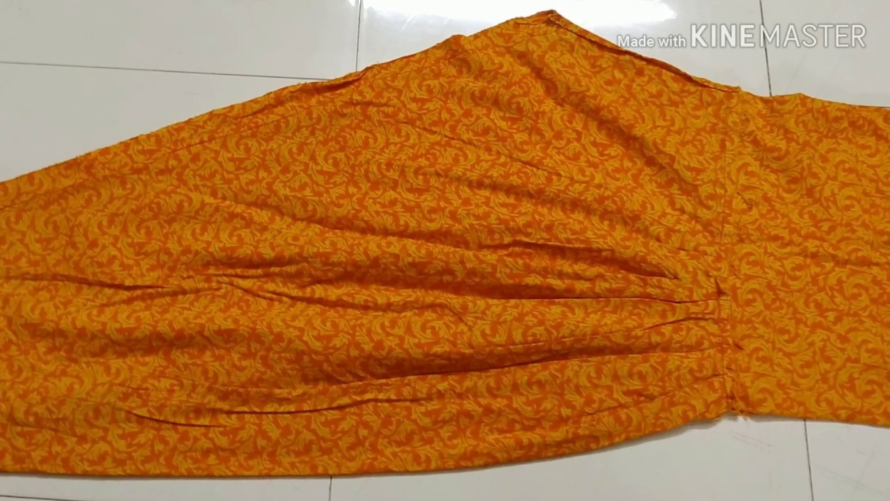  ఈజీగా పంజాబీ డ్రెస్ ప్యాంటు కటింగ్ Easy Method for Punjabi dress