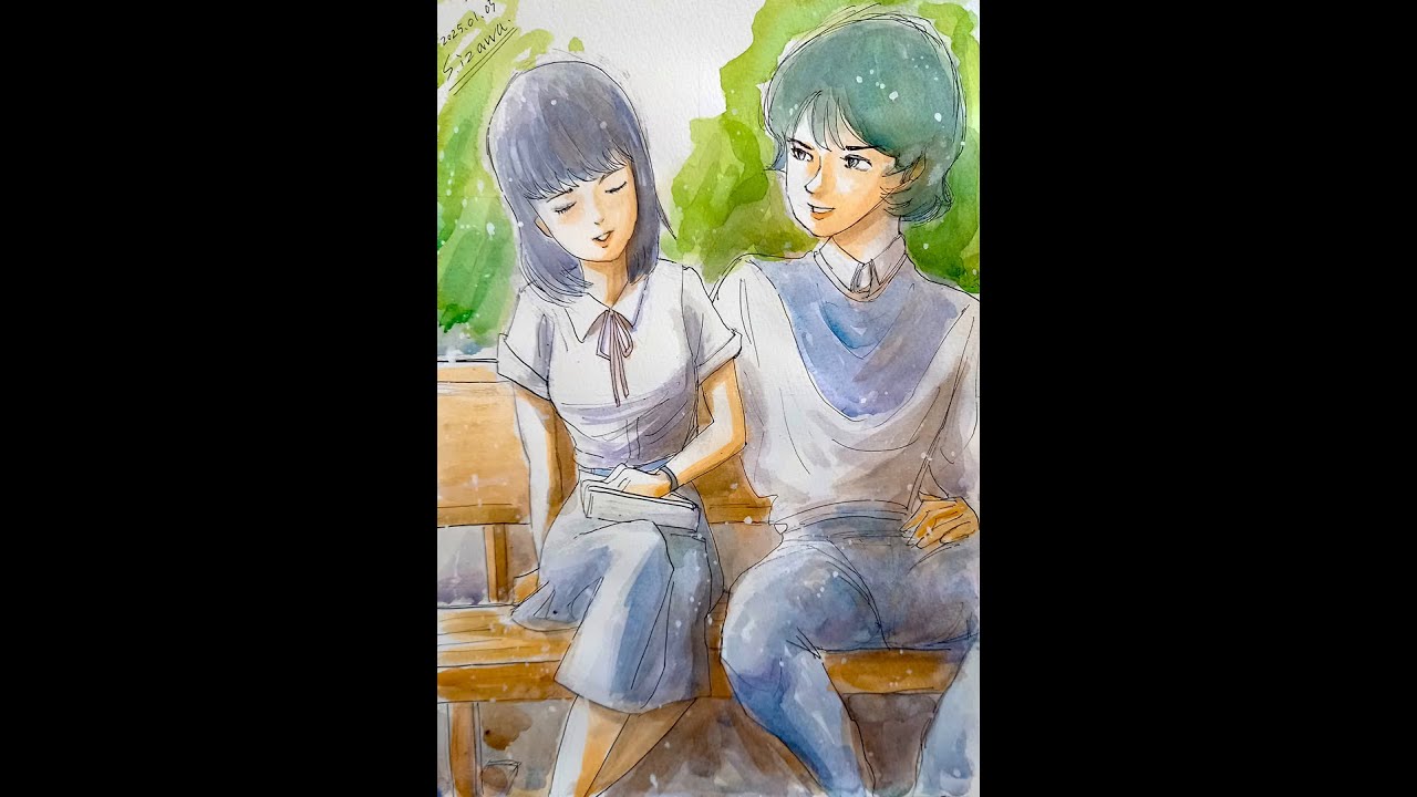 ファ・ユイリィとカミーユ・ビダン⭐『機動戦士Zガンダム』⭐️Fa