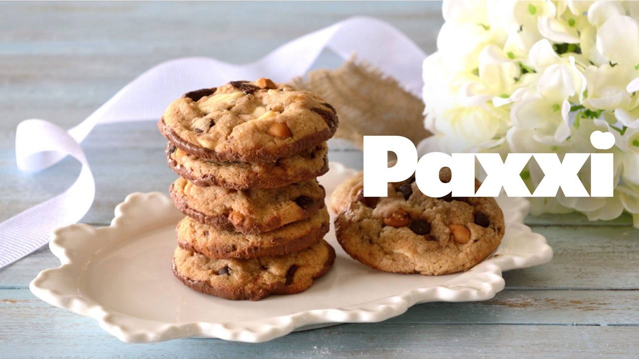 Απίθανα μπισκότα με 3 είδη σοκολάτας - Paxxi E104