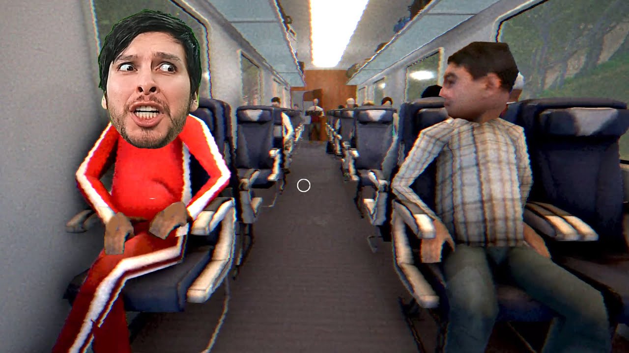 VOY DE VIAJE en TREN pero ALGUIEN ME OBSERVA y YA NO QUIERO VIAJAR SOLO...