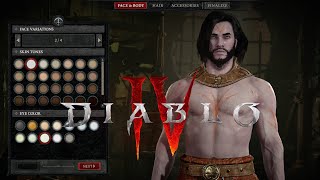 8 Minutes Of Diablo IV's Character Creator