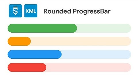 How to make rounded ProgressBar - Sketchware