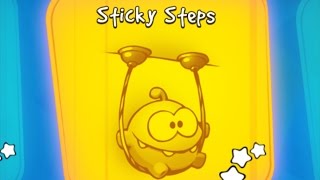 Walkthrough longplay "Cut the Rope Experiments". Episode "Sticky Steps" screenshot 4