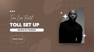 TURO CAR RENTAL, HOW DOES IT WORK?! Set Up Your Tolls Properly