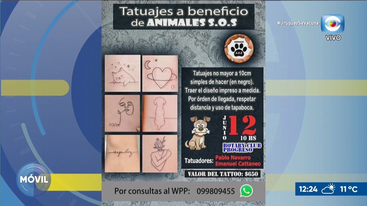 Animales SOS: Tatuajes a beneficio