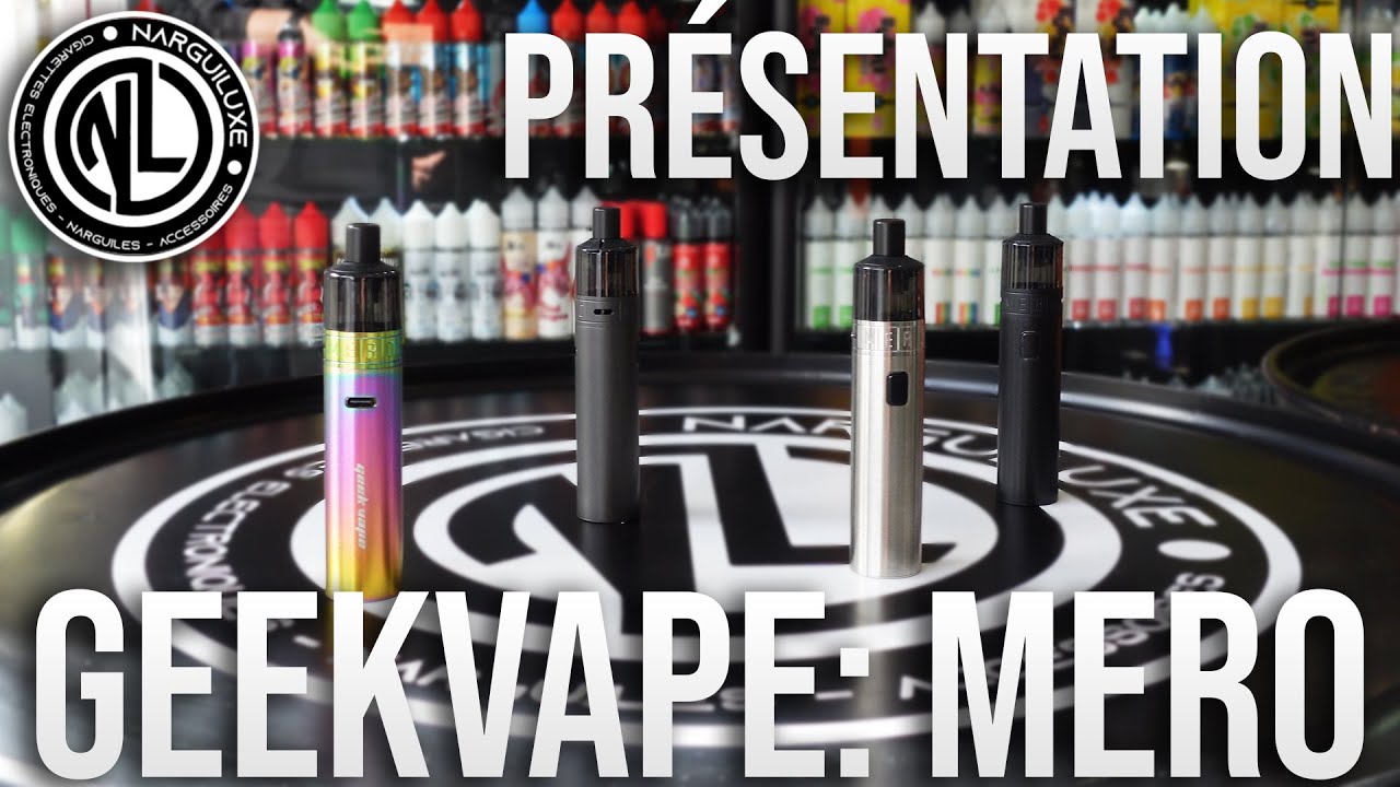 Test :  GeekVape: Mero- Narguiluxe