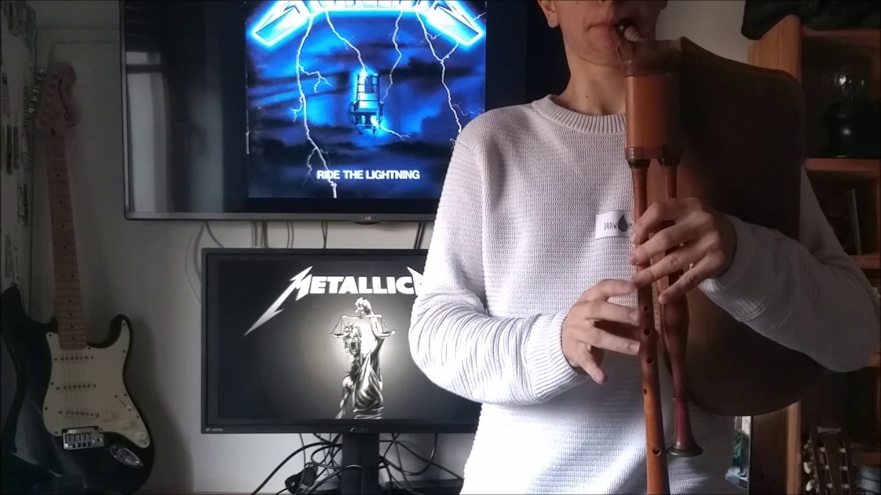For whom the bell tolls Metallica Bagpipe Cover YouTube