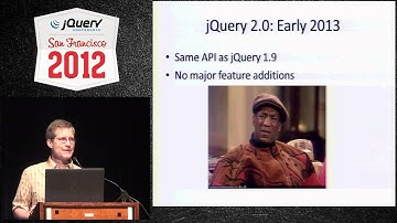 jQuery Conference 2012 SF State of jQuery - Part1 - jQuery Core