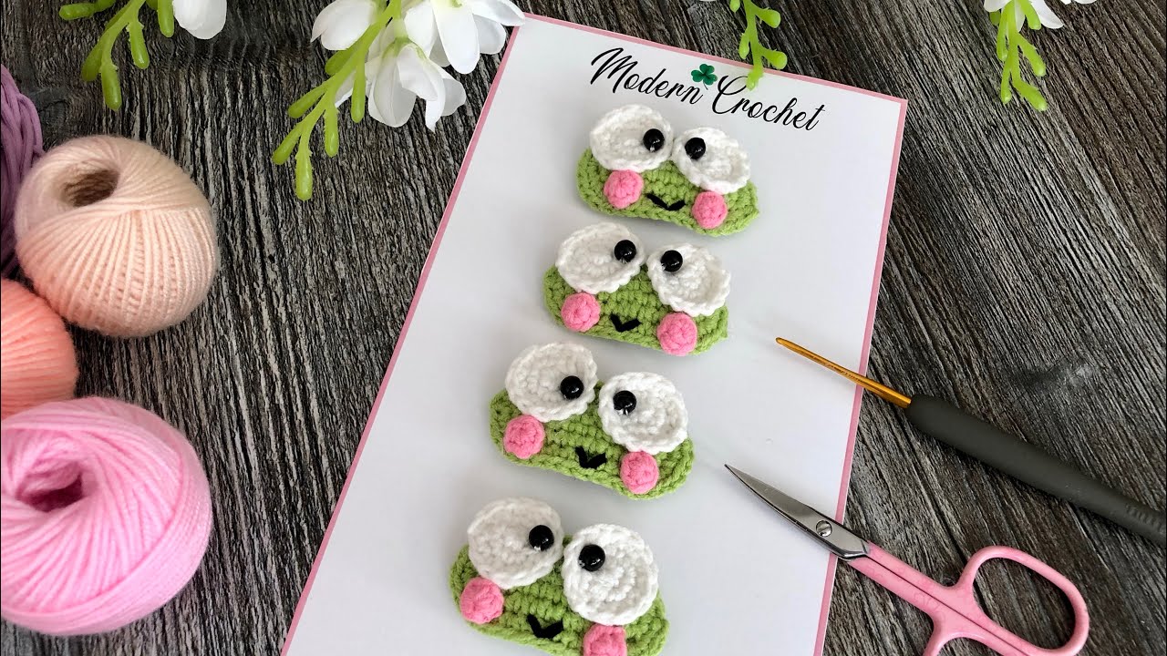 Kurbağa Çıt Çıt Toka Yapımı/ Örgü Toka Yapımı Kolay Toka Yapımı