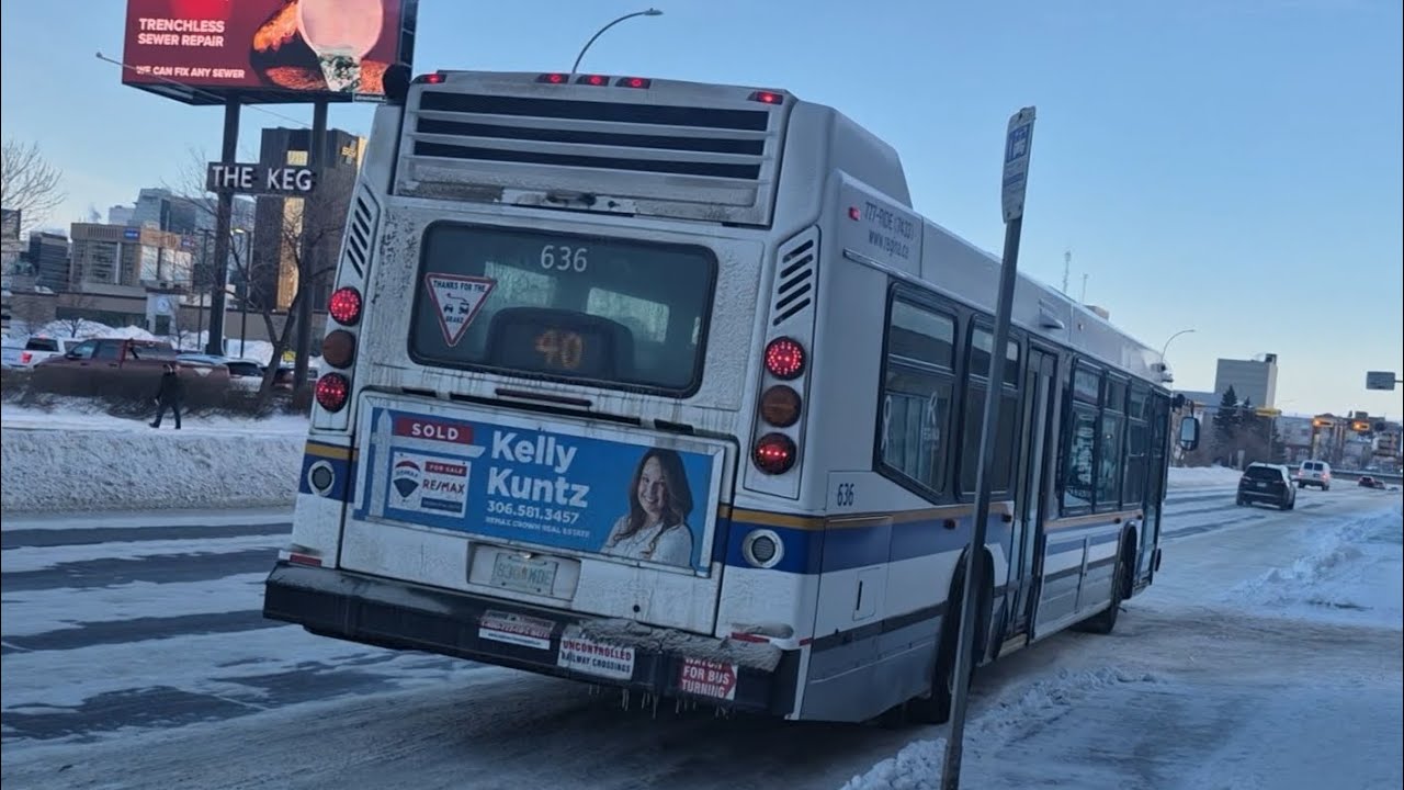 Another Ride onboard Regina Transit 2010 NovaBUS LFS #636