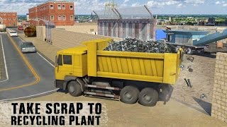 Junk Car Crusher Crane Driver Android Gameplay screenshot 1