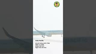 Cebu Pacific A321N 5J599 landing from Cebu 🛬 #fyp #foryou #dabayanyanvlogs #planespotting