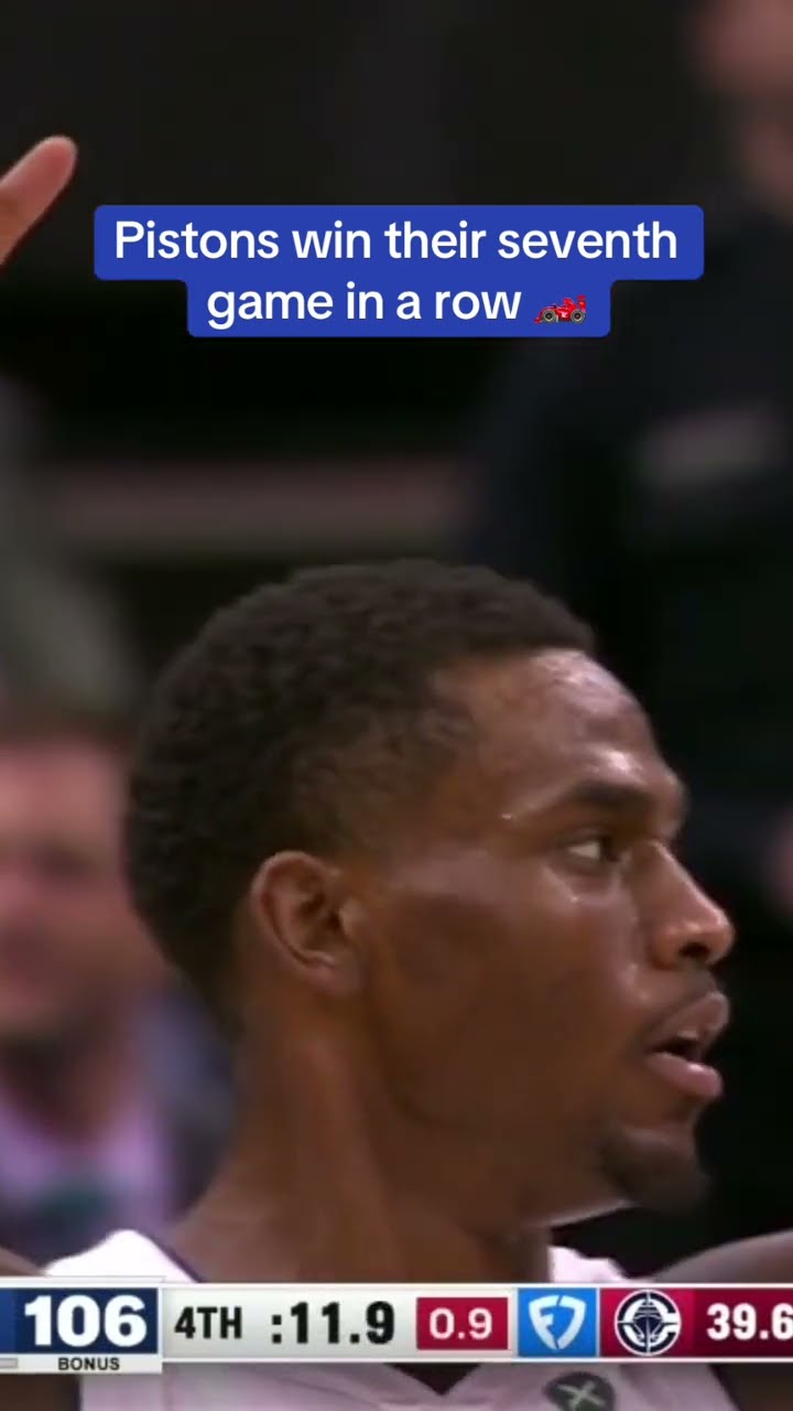 Detroit has won seven straight for the first time in 10 years ??