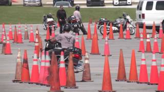 National Guard members attend NC Highway Patrol Motor Officer Course