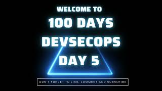 100 Days DevSecOps : Day 5 : SAST Tools | Installation of SonarQube Part 1