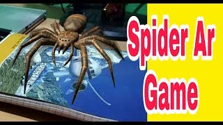 Spider augmented reality app | nice animation of spider | By AllwithG screenshot 4