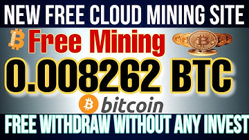 New Free Bitcoin Mining Website 2023 || Free Cloud Mining Website 2023 || E 4 Earning