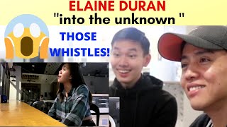 ELAINE DURAN | INTO THE UKNOWN FULL COVER - (c) IDINA MENZEL | REACTION VIDEO BY REACTIONS UNLIMITED