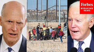 'All Americans Are Sick Of This...': Rick Scott Hammers Joe Biden On Border Security And Foreign Aid