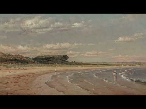 For Members Ad-Free 🌊 Second Beach, Newport | Worthington, Whittredge | 1878