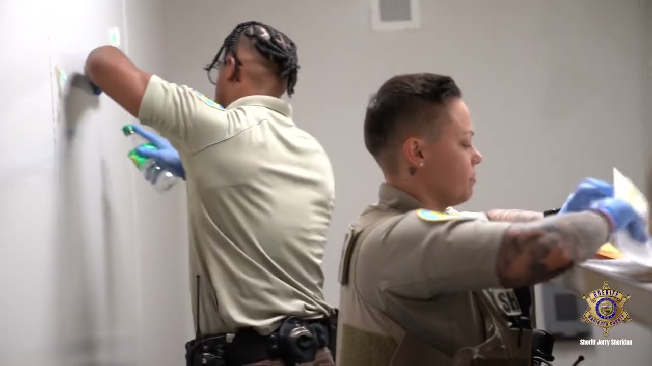 MCSO Coordinated Search 4th Avenue Jail 