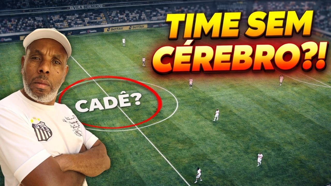 O MEIO CAMPO DO SANTOS NÃO EXISTE?! O Grande Problema do Time está aqui!