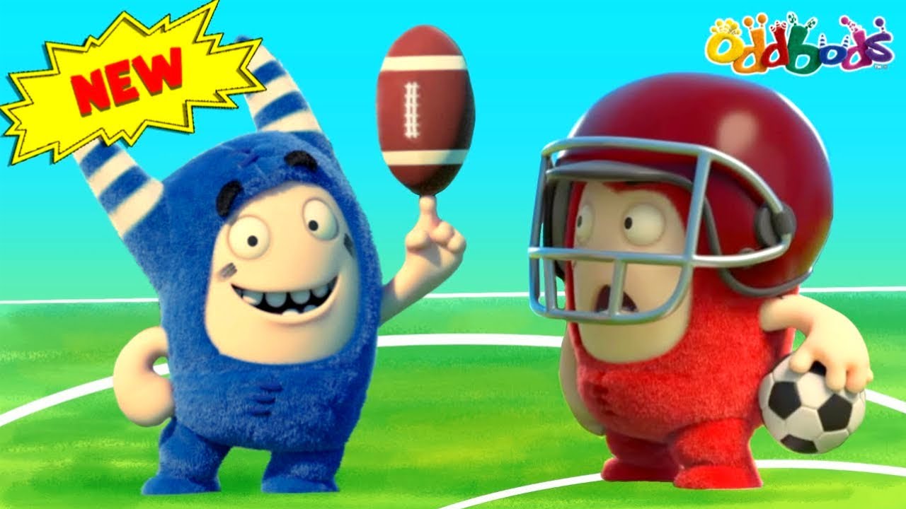 Oddbods NEW Football Game Funny Cartoons For Kids YouTube